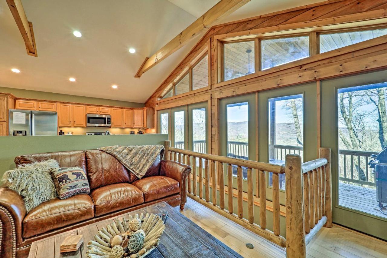 Banner Elk Cabin With Mountain View, Near Ski Areas! Esterno foto